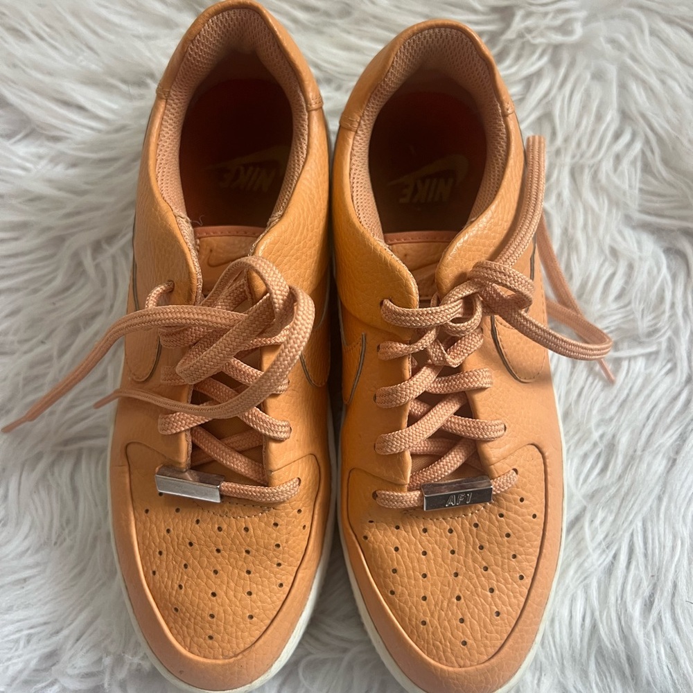 Nike Air Force 1 Vibrant Orange Shoes